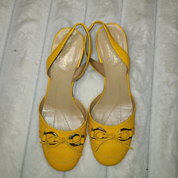 kate spade Shoes - Kate Spade Yellow Women's Sandals